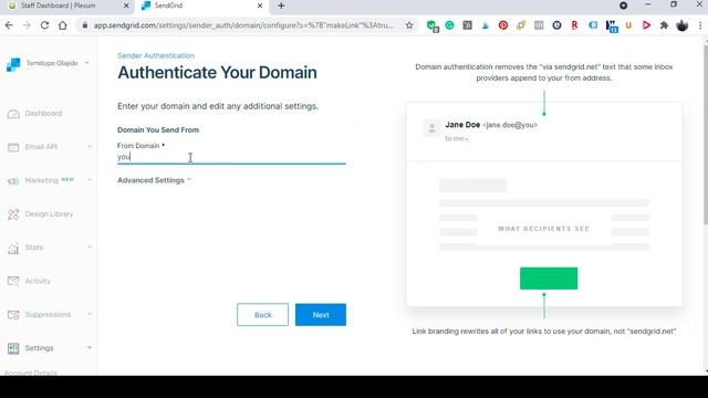 Plexum - How to. SendGrid Domain Authentication смотреть онлайн