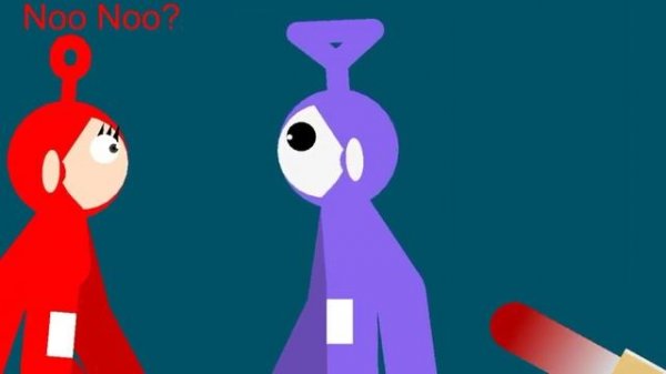 Tinky Winky VS Po, Dipsy and Laa Laa (SlendyTubbies 3 AU Part 1)