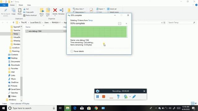 How to delete temporary files in window 10, 7 , XP, 8 , 8.1 смотреть онлайн