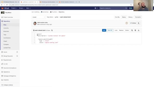 GitLab 13.5 release showcase : Customize SAST and Secret Detection Rules смотреть онлайн