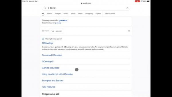 How to open g develop 5, Part 1 #coding by akul