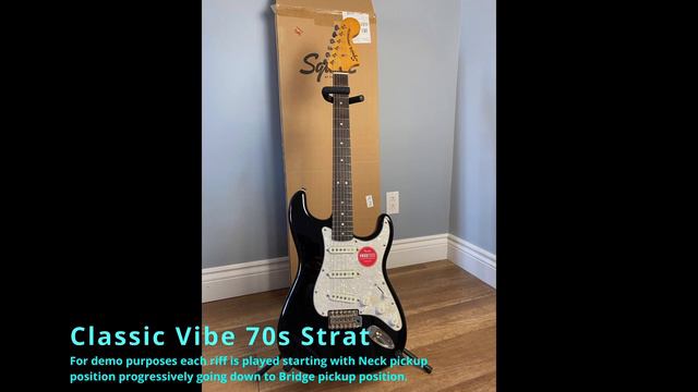 Squier by Fender Classic Vibe Stratocaster 70s смотреть онлайн