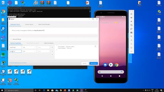 Conexion y prueba simple appium instagram TEST смотреть онлайн