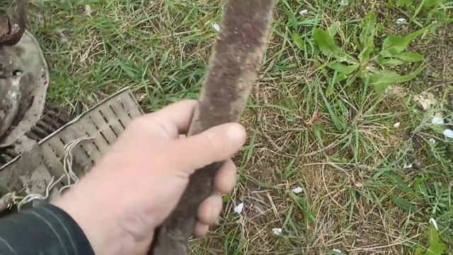 С металлоискателем МD 4030 пустым домой не уйдешь...нашёл нож... смотреть онлайн