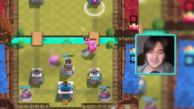 Clash Royale - Rocket Siege Trolling in the 2x Elixir Challenge! NO Troops! смотреть онлайн
