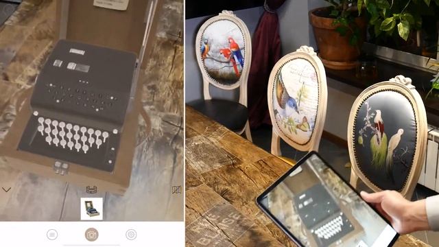 Энигма в дополненной реальности. Экспонат виртуального музея. Разработка приложения AR. "АРТтим IT" смотреть онлайн