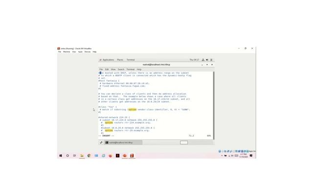 DHCP client and server configuration in CentOS смотреть онлайн