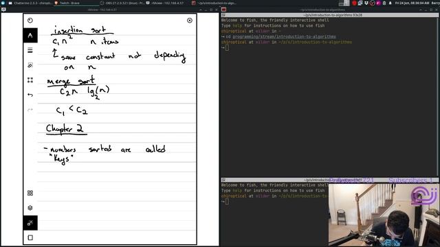 Introduction to Algorithms: Finish chapter 1 and start chapter 2 смотреть онлайн