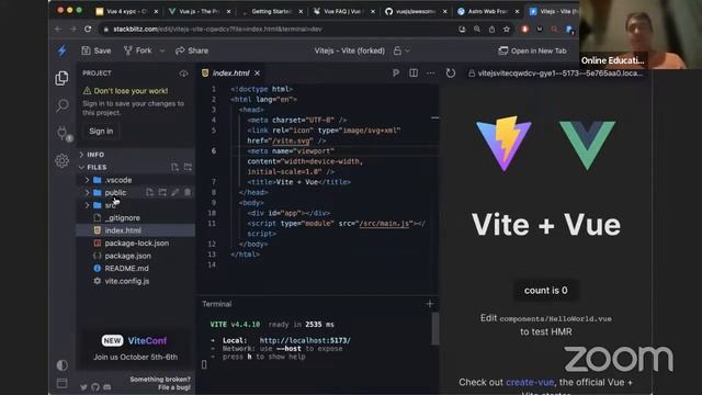 Быстрое создание сайтов с помощью Astro и Vue 3 // Демо-занятие курса «Vue.js разработчик» смотреть онлайн