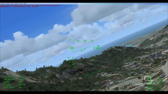 Flight SIm X F-18 Fun! смотреть онлайн