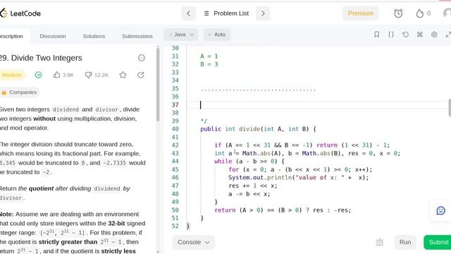 Amazon Software Engineer Interview Preparation - Part 25 LC 29 Divide Two Integers смотреть онлайн