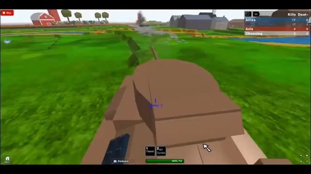 WW2 roblox tank battle смотреть онлайн