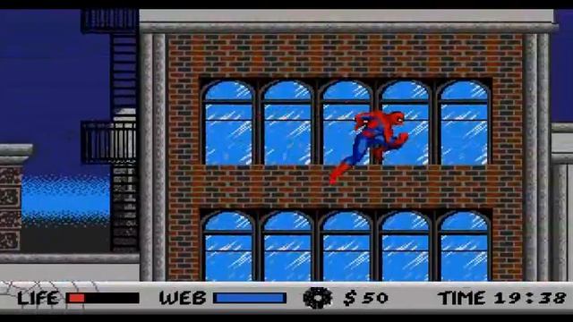 Spider Man Vs The Kingpin Sega Genesis Playthrough