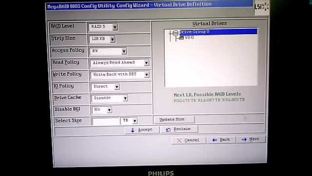IBM System x3650 M4 Setup RAID смотреть онлайн