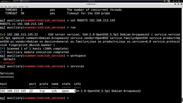 Fingerprint hacia Servicios Expuestos a Internet con Metasploit смотреть онлайн