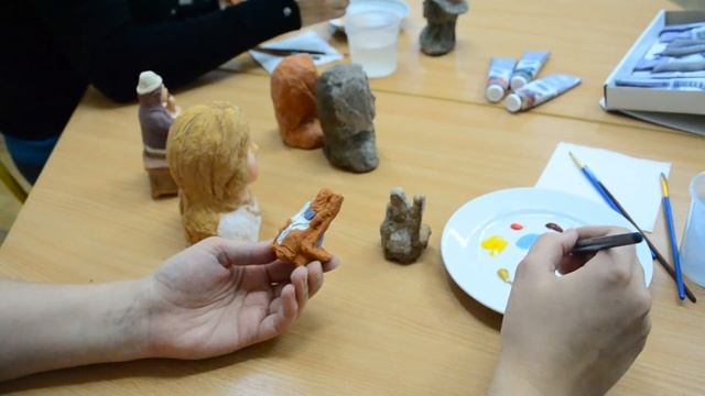 Роспись глинянок смотреть онлайн