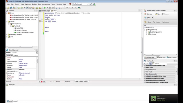 Оператор If в Delphi - Delphi уроки