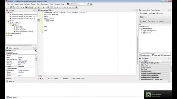 Оператор if в Delphi - Delphi уроки