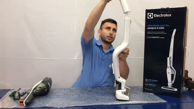 Passo a passo da montagem do aspirador ERG21 Electrolux смотреть онлайн