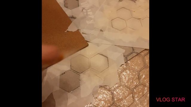 Простой способ сделать Соты своими руками.Декоративная Штукатурка своими руками. Трафаретная Техник смотреть онлайн