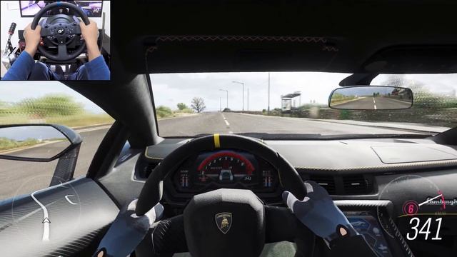 Lamborghini Centenario - Forza Horizon 4 | Thrustmaster T300RS gameplay смотреть онлайн