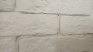 как положить декоративный кирпич из гипса на стену самому, первый раз,не профи...