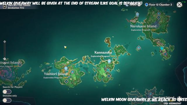 LIVE | Artifact run | join me | Welkin Moon Giveaway |Genshin Impact | 4.2 | Event смотреть онлайн