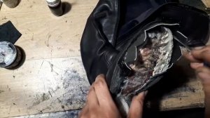 Как устранить боковой порыв на обуви/Внутренняя заплатка