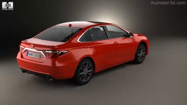 Toyota Camry XSE 2015 by 3D model store Humster3D.com смотреть онлайн