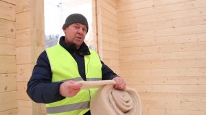 ОБЗОР ДОМА ИЗ КЛЕЕНОГО БРУСА. ТЕХНОЛОГИЯ МОНТАЖА СТЕН ИЗ КЛЕЕНОГО БРУСА.