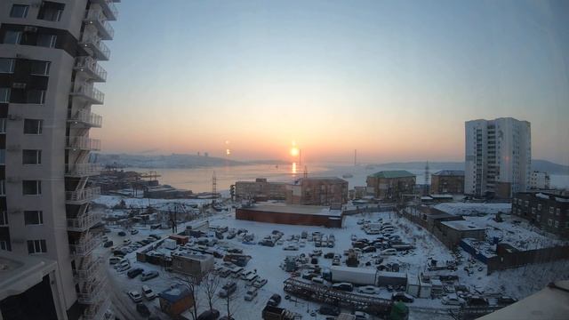 Восход Солнца Владивосток 02.02.2021 смотреть онлайн