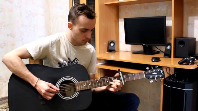 Hallelujah (Jeff Buckley) - guitar cover смотреть онлайн