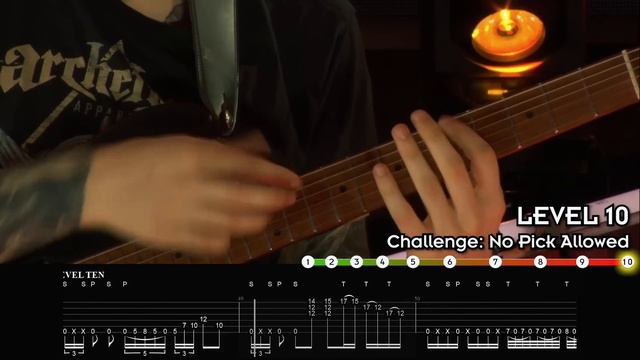 10 Levels Of Metal Guitar RIFFS! (Beginner To Advanced)