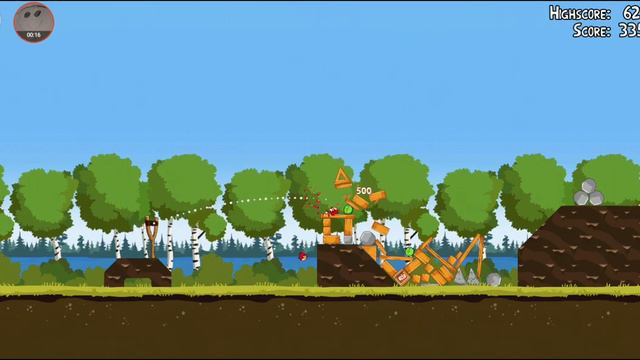 Angry Birds Free With Magic: Level 17 смотреть онлайн