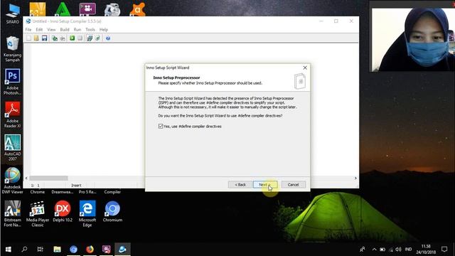 Membuat Installer Delphi Menggunakan Aplikasi Inno Setup Compiler смотреть онлайн