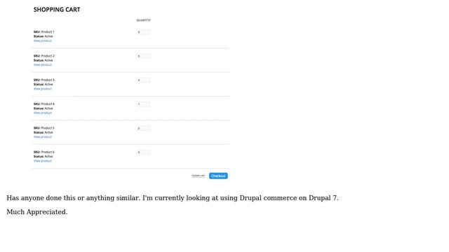 Drupal: Drupal Commerce : Shopping Cart Checkout for Orders смотреть онлайн