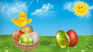 Футаж для видео монтажа в ПроШоу Продюсер С праздником  Пасхи