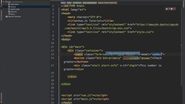 Vuejs #12 - Render element using condition смотреть онлайн