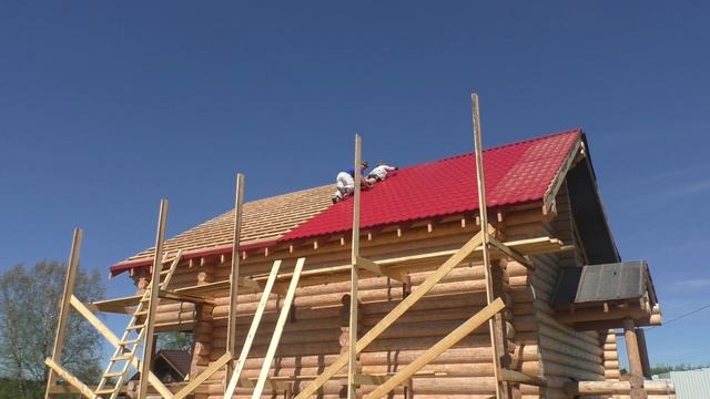 кровля крыши металлочерепицей смотреть онлайн