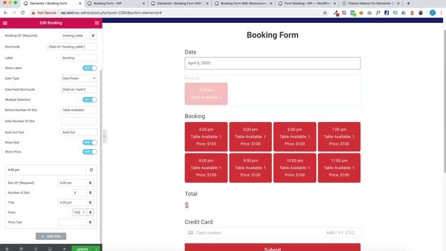 Booking Form Builder for Elementor Tutorial | Piotnet Addons For Elementor PAFE смотреть онлайн
