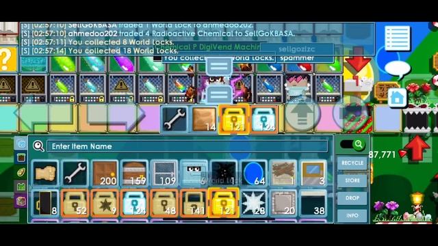 Collecting Wls from Vending | My Daily Routine | Growtopia | Indonesia смотреть онлайн