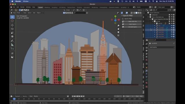 New Free Blender addon for SVG workflows смотреть онлайн