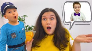 Брозаврики играют Синий трактор и малыш потерялись Видео для детей