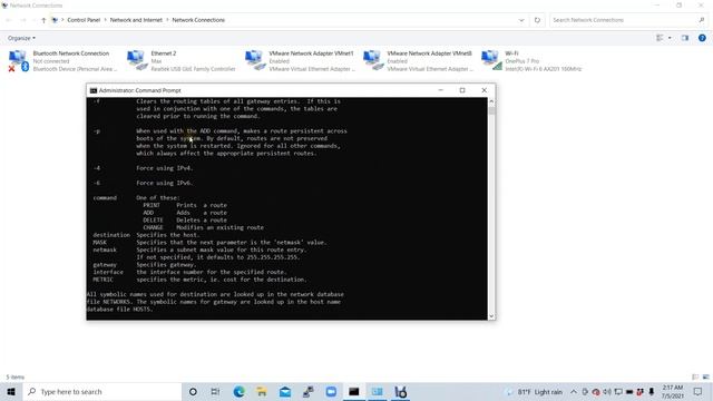 How to Add persistent static route in Windows | Route add in windows | load balance in windows смотреть онлайн