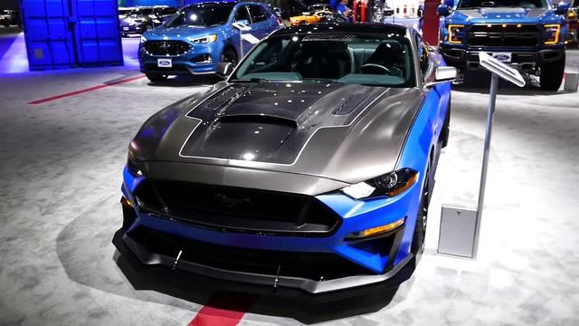 New 2019 Ford Mustang GT Fastback - Custom - 2019 LA Auto Show, Los Angeles CA смотреть онлайн