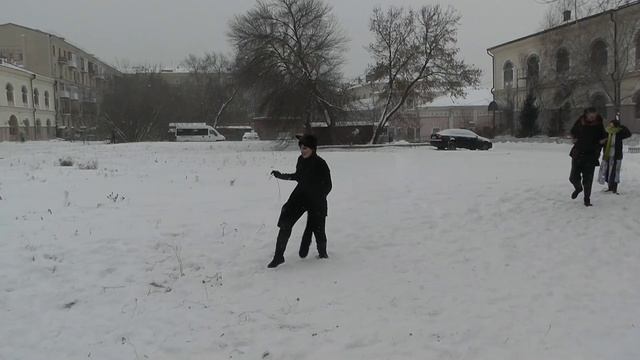 Новогодняя сказка "Письма Деду Морозу". Студия артистического фехтования "Демисеркль". смотреть онлайн