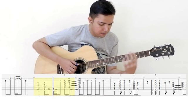 Panah Asmara - Afgan (TABLATURE FINGERSTYLE) смотреть онлайн