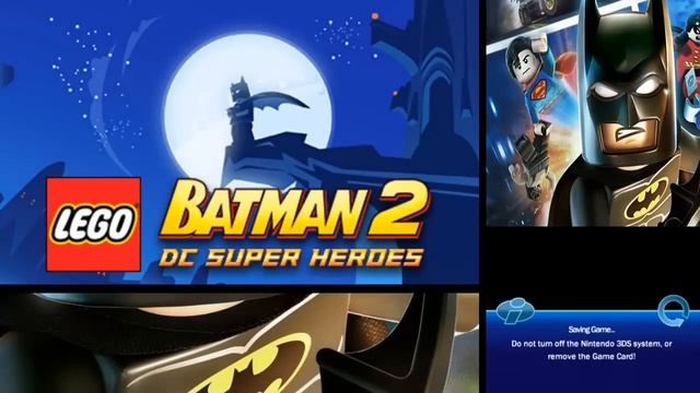LEGO Batman 2: DC Super Heroes (3DS) - 100% Walkthrough Part 7 - The Batcave смотреть онлайн