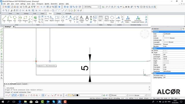 BricsCAD - Урок №2 - 2D проектирование смотреть онлайн