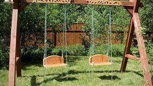 Садовые качели для дачи из дерева и металла которые можно сделать своими руками [40 фото #diy идей]